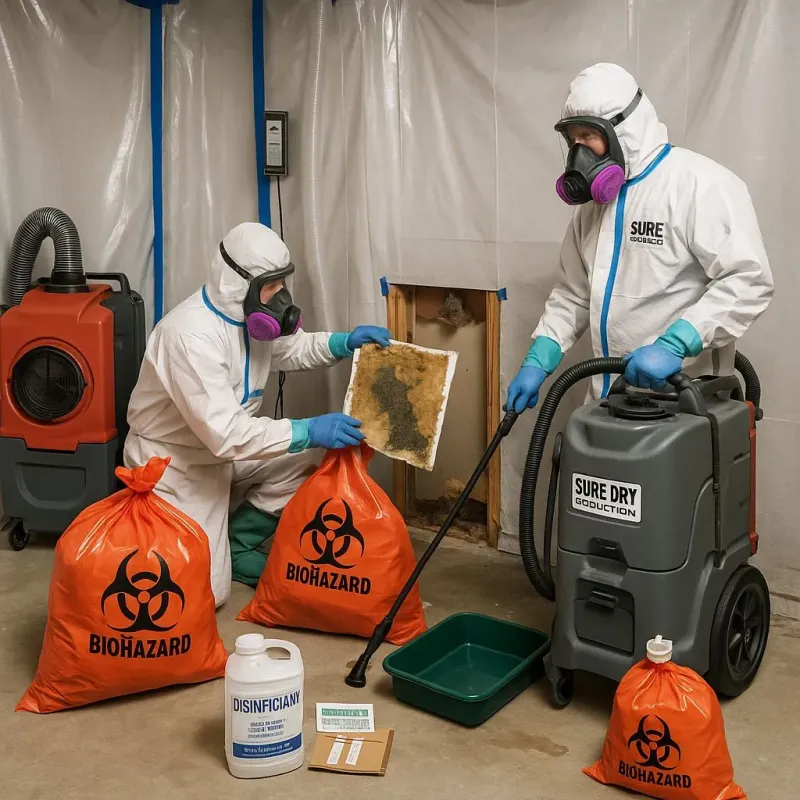 Contaminated Water Handling Protocols process in Pike County, IL