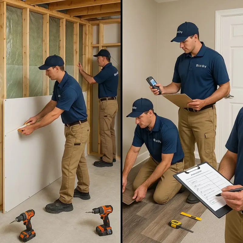 Repairs and Reconstruction process in Pike County, IL
